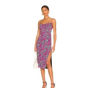 More to come revole floral midi dress
